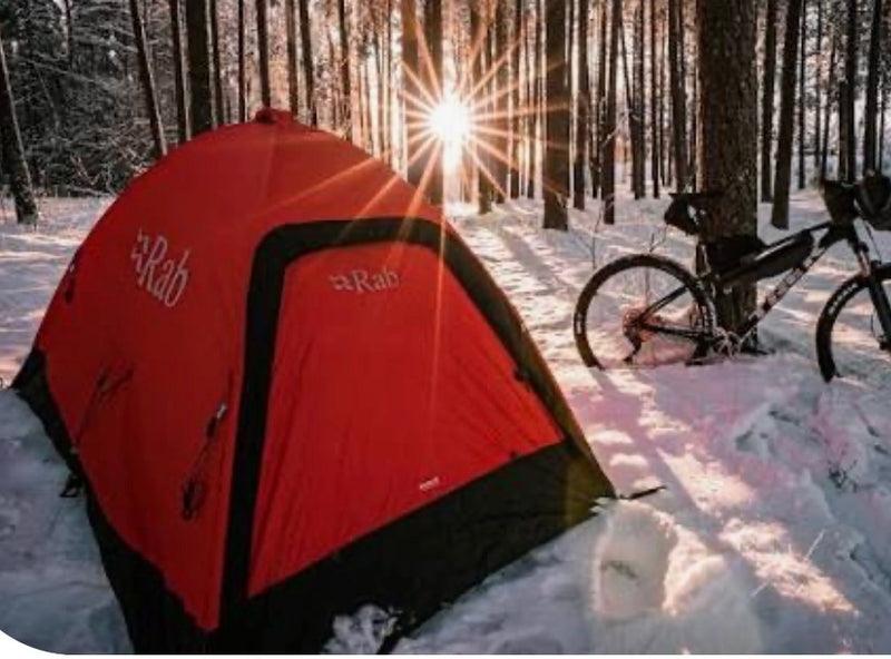 RAB Latok 2 Person Summit Tent Tent 2 Person Red & Black