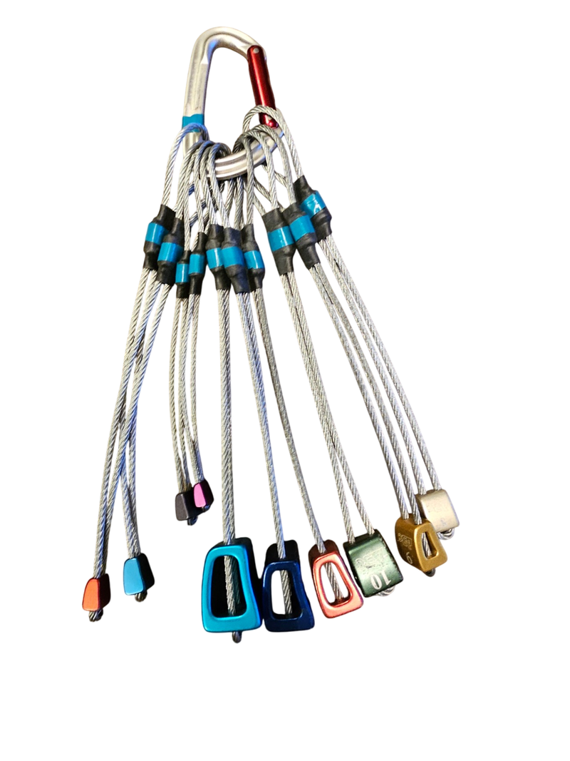 ABC climbing chalks 4 to 13 Multi-color