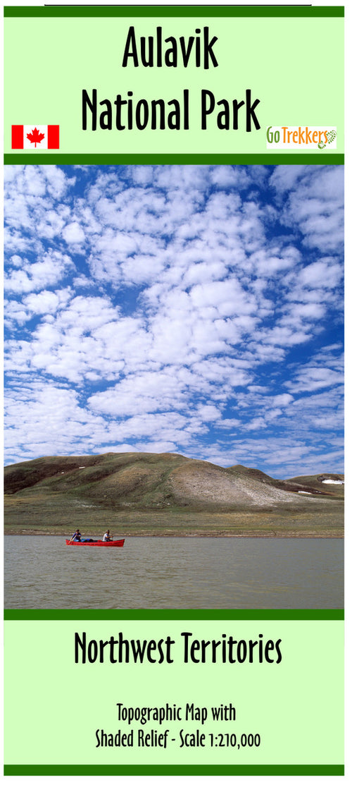 Aulavik National Park Map