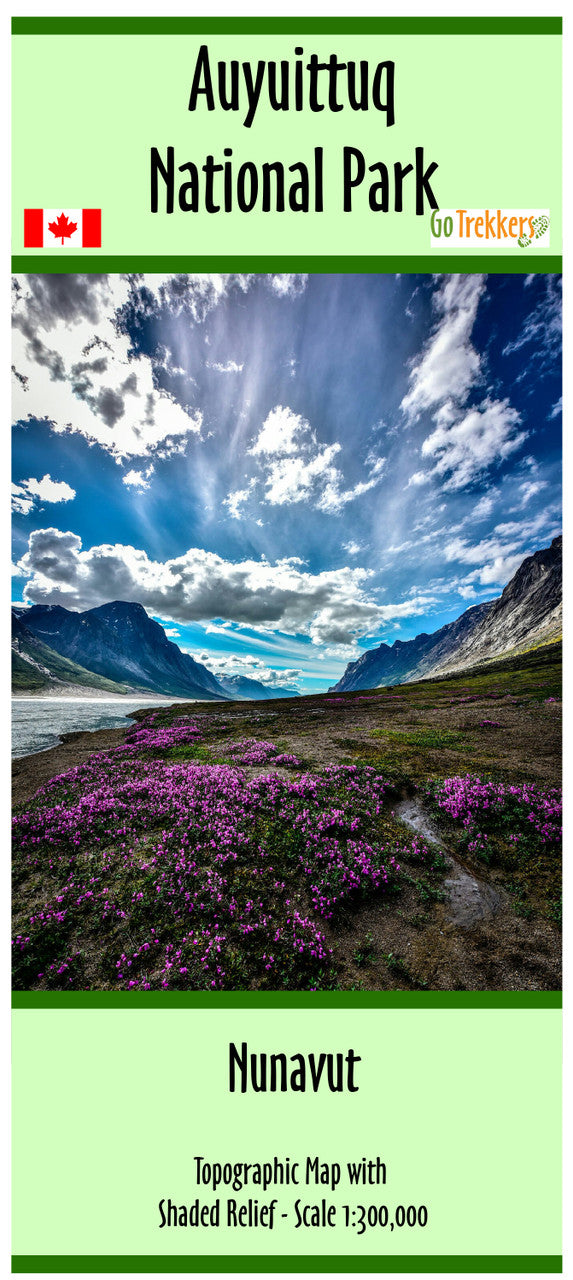 Auyuittuq National Park Map