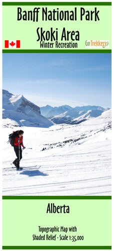 Banff National Park: Skoki Area - Winter Recreation - SYNTHETIC