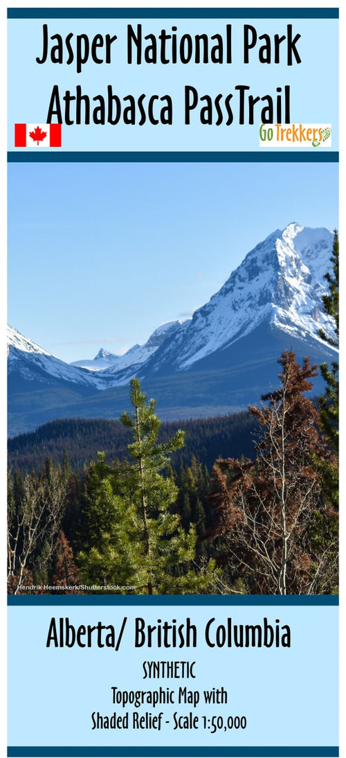 Jasper National Park - Athabasca Pass Trail - SYNTHETIC