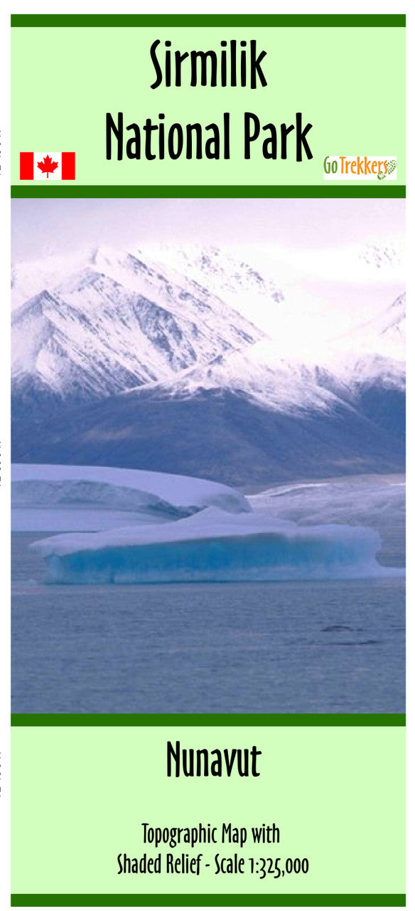 Sirimilik National Park Map - Nunavut