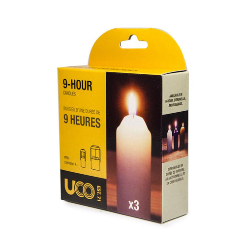 Uco Replacement Candles - 9 Hour - 3 Pack