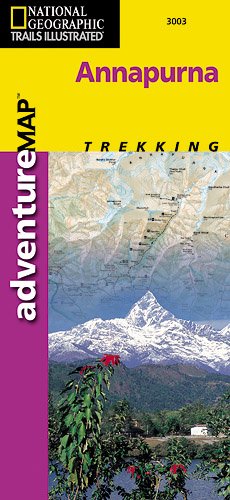 Annapurna, Nepal Adventure Map