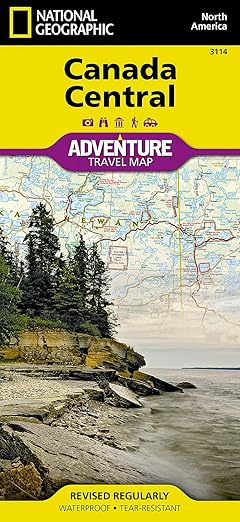 Canada Central Adventure Map