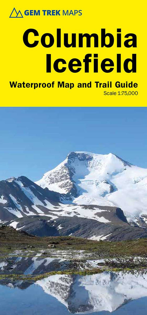 Columbia Icefield Map