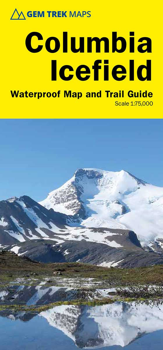 Columbia Icefield Map
