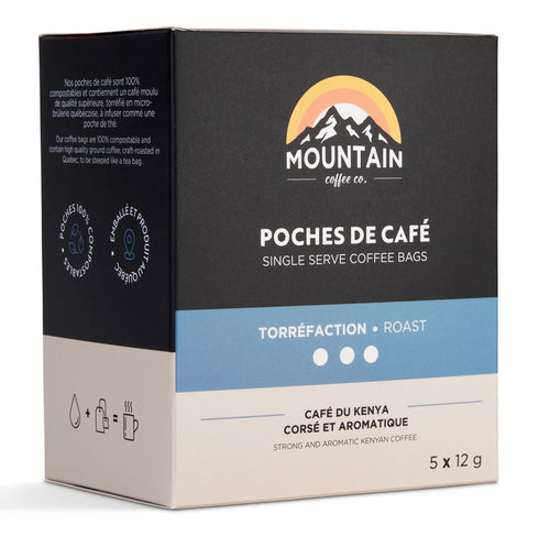 Mountain Coffee Co.  Coffee Pouches 5 pack