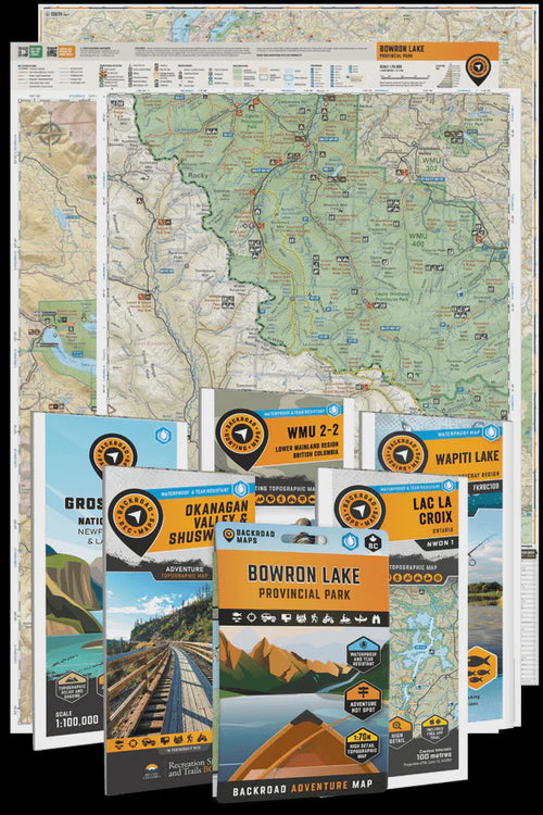 TOBC51 TOPO Map - Mount Robson