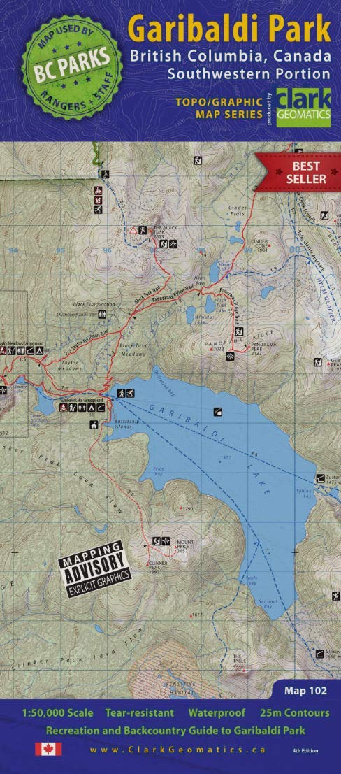 Garibaldi Park SW Map