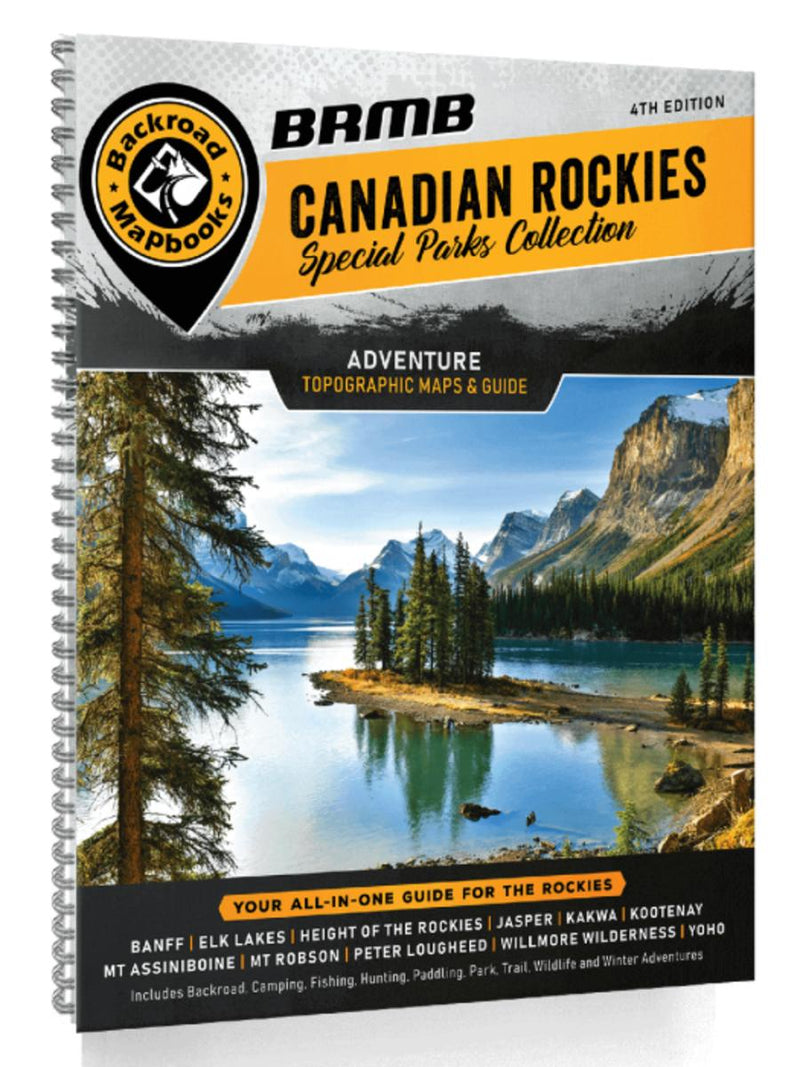 Canadian Rockies Backroad Mapbook