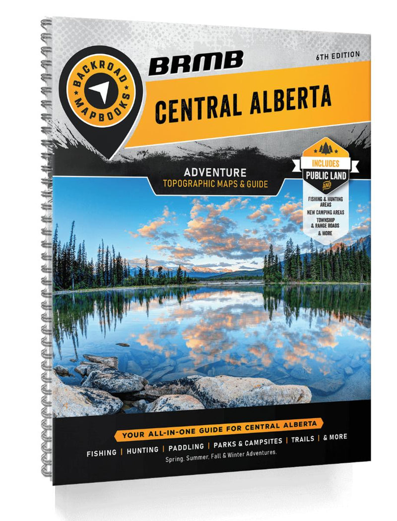 Central Alberta Backroad Mapbook