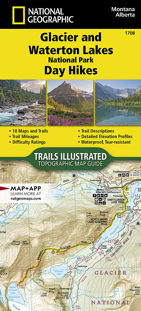 Glacier and Waterton Lakes National Parks Map
