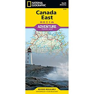 Canada East Adventure Map