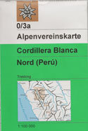 Cordillera Blanca North Map
